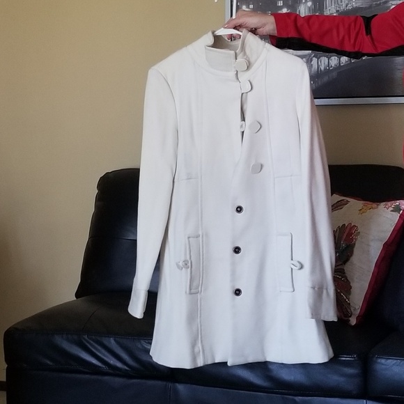 White Jacket, size XS (fits like a Small) - Picture 1 of 3
